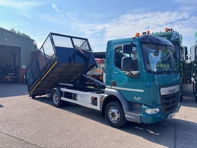 2016 (65) DAF LF.180 EURO6 7.5T HOOK LOADER WITH SKIP 