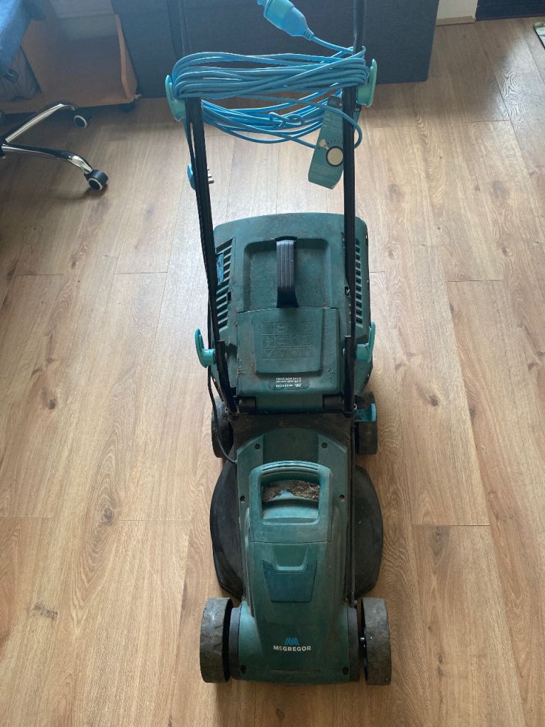 McGregor Electric Lawnmower with Long Cable – Good Condition