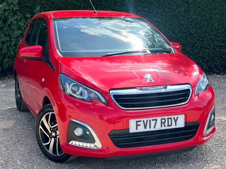 2017 Peugeot 108 1.2 PureTech Allure Hatchback 3dr Petrol Manual Euro 6 (82 ps) Hatchback Petrol ...