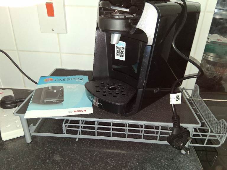 Bosch Tassimo Coffee Machine – Black, Good Condition