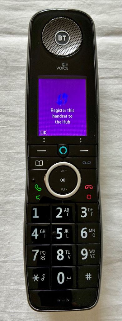 BT Digital Voice Advanced Cordless Home Phone With Alexa Built