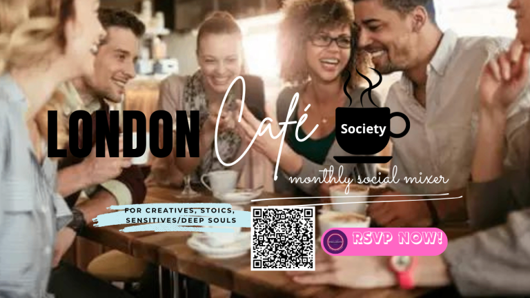 London Café Society Monthly Social Mixer-Sunday, 19 April @10am-12pm, West End.