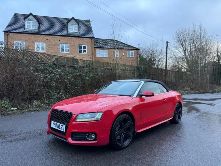 2011 Audi A5 2.0 TDI S Line 2dr [Start Stop] CONVERTIBLE Diesel Manual