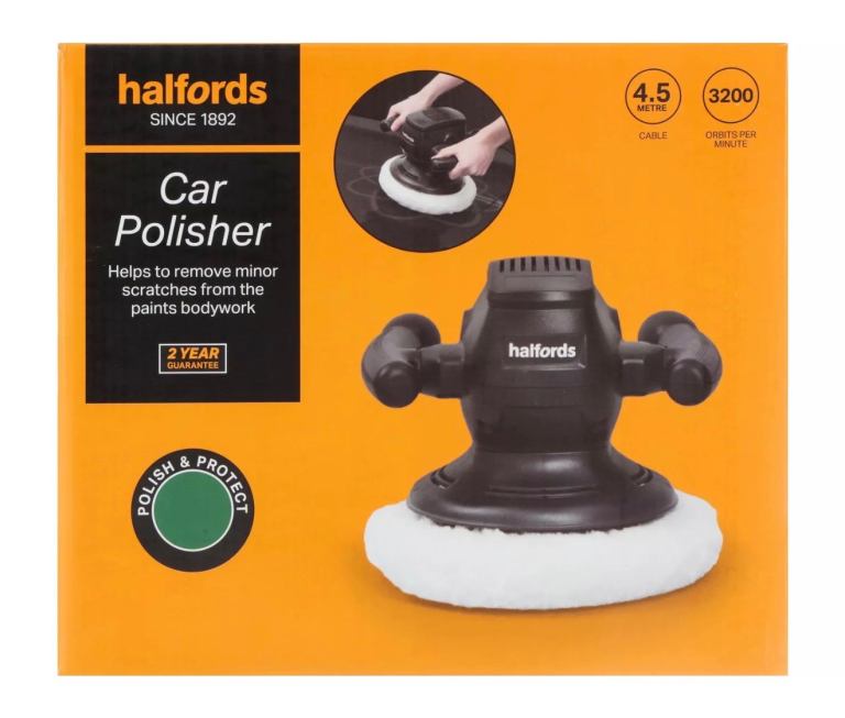 New Halfords Car Polisher & Polish