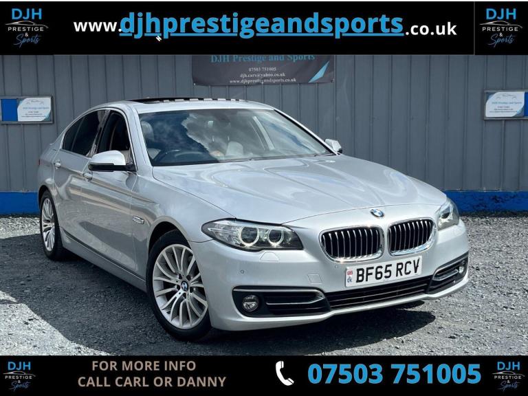 2015 BMW 5 Series 2.0 520d Luxury Auto Euro 6 (s/s) 4dr SALOON Diesel Automatic