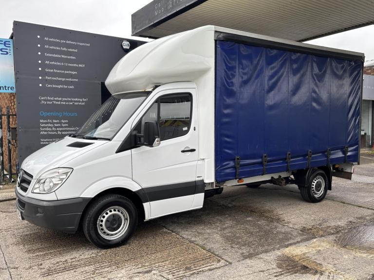 2013 Mercedes-Benz Sprinter 2.1 313 CDI Curtain side 2dr Diesel Manual RWD L2 (129 bhp) Curtainsi...
