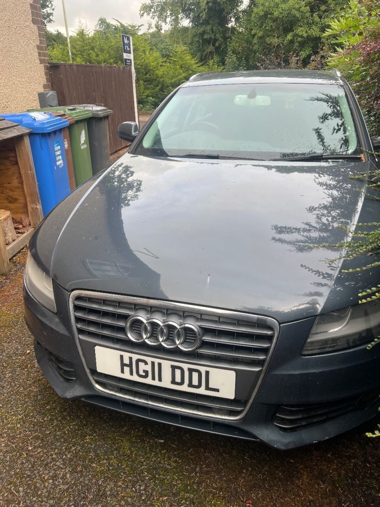 Audi A4 Avant TDI diesel estate for sale as spares or repair.