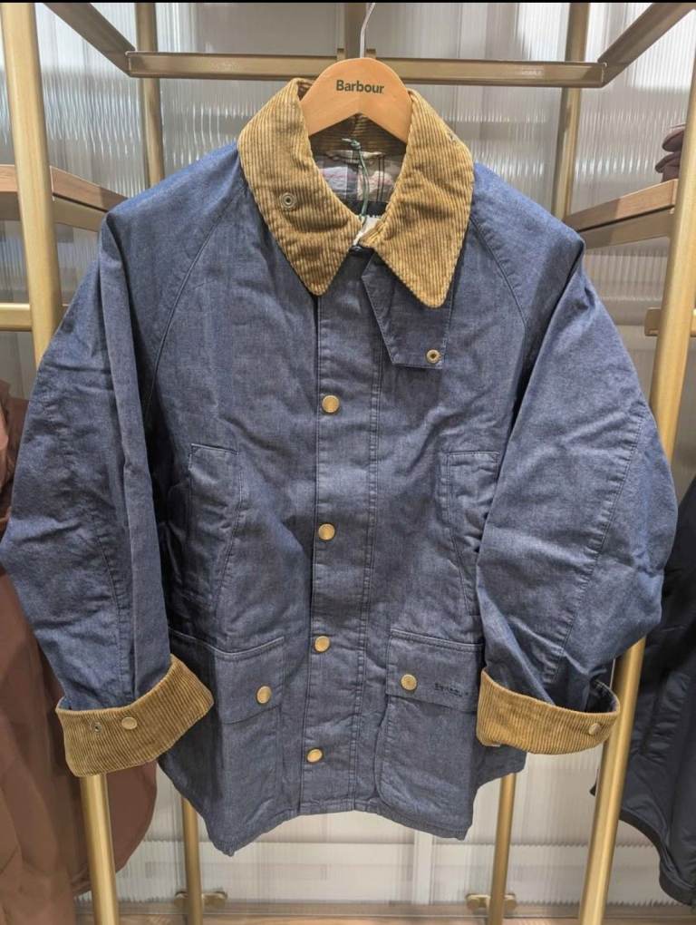 Barbour Bedale Denim Oversized - 38/M