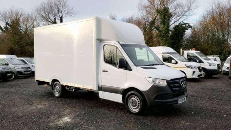 2021 Mercedes-Benz Sprinter Low Loader L3 LWB 314 CDI Progressive Luton With Roller Rear Door and...