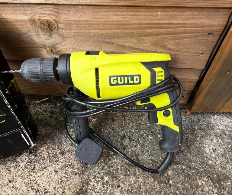 GUILD 750W Hammer Drill - Good Condition, Boxed