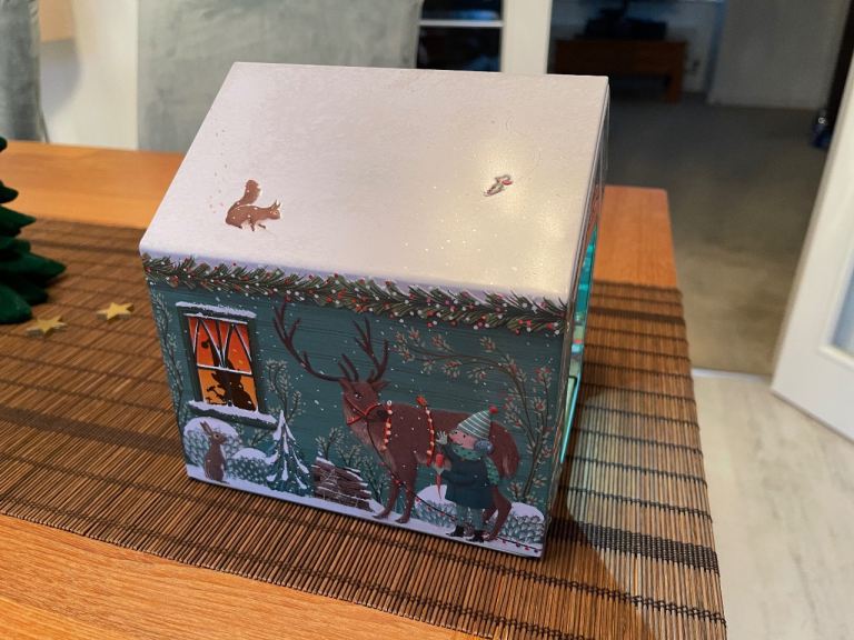 LIGHT UP SANTA MUSICAL WORKSHOP CHRISTMAS DECORATION