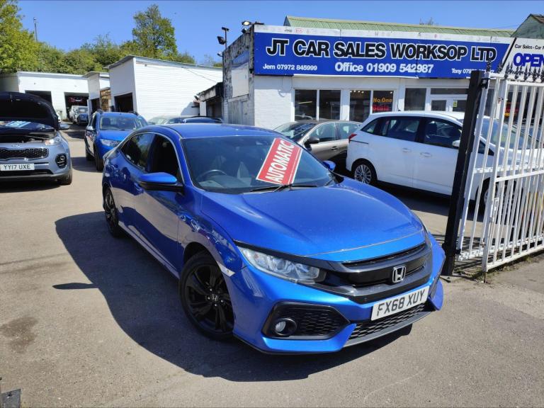 2018 Honda Civic 1.0 VTEC Turbo 126 SR 5dr CVT HATCHBACK PETROL Automatic