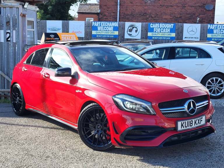 2018 Mercedes-Benz A-Class A45 2.0 TURBO 4MATIC PREMIUM AUTO AERO KIT PAN ROOF TOP SPEC HATCHBACK...