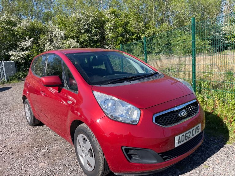KIA VENGA 1.4 ECODYNAMICS 62 REG RED 5 DOOR 12 MONTHS MOT ROAD TAX £170 SERVICE HISTORY 50+MPG