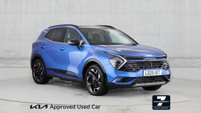 2025 Kia Sportage 1.6T GDi 241 PHEV GT-Line S 5dr Auto AWD Estate Petrol Parallel PHEV Automatic