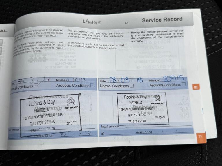 2016 Peugeot 208 1.2 PureTech 110 Allure 3dr HATCHBACK PETROL Manual