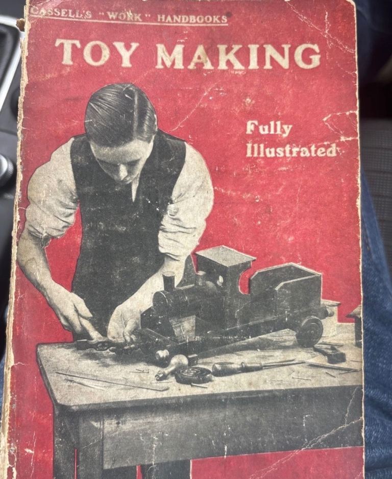 Cassell’s Toy Making 1921 Vintage Illustrated Handbook Dolls House Toys Plans