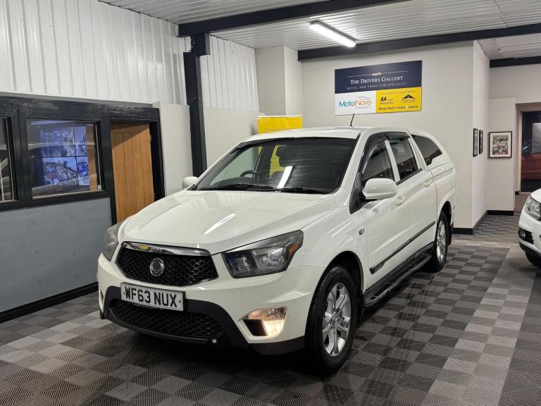 2013 Ssangyong Korando Sports 2.0D EXT 4WD Euro 5 4dr PICK UP Diesel Manual