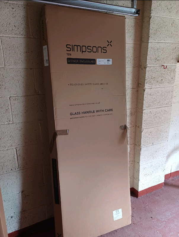 Crosswater 10mm shower screen/end panel