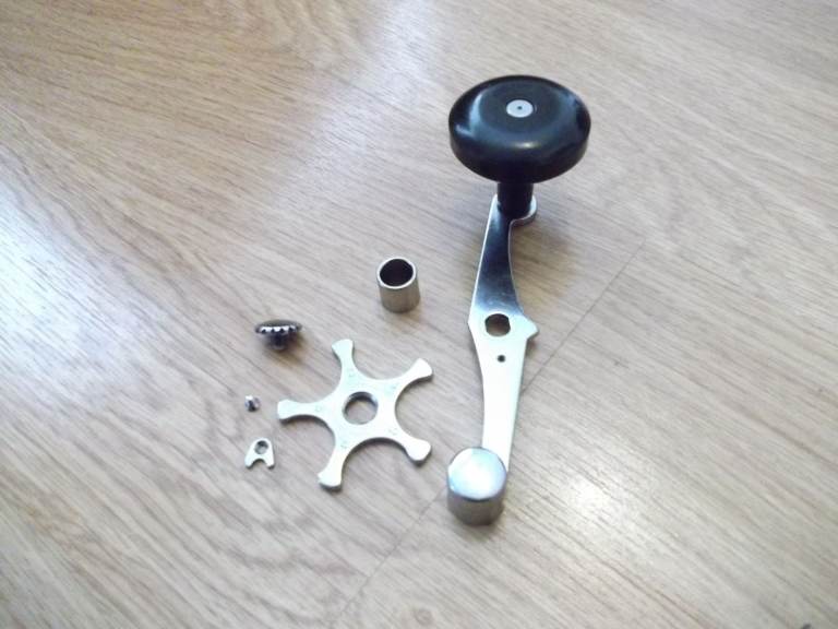 Mitchell 624 622 Handle and Star Drag Set