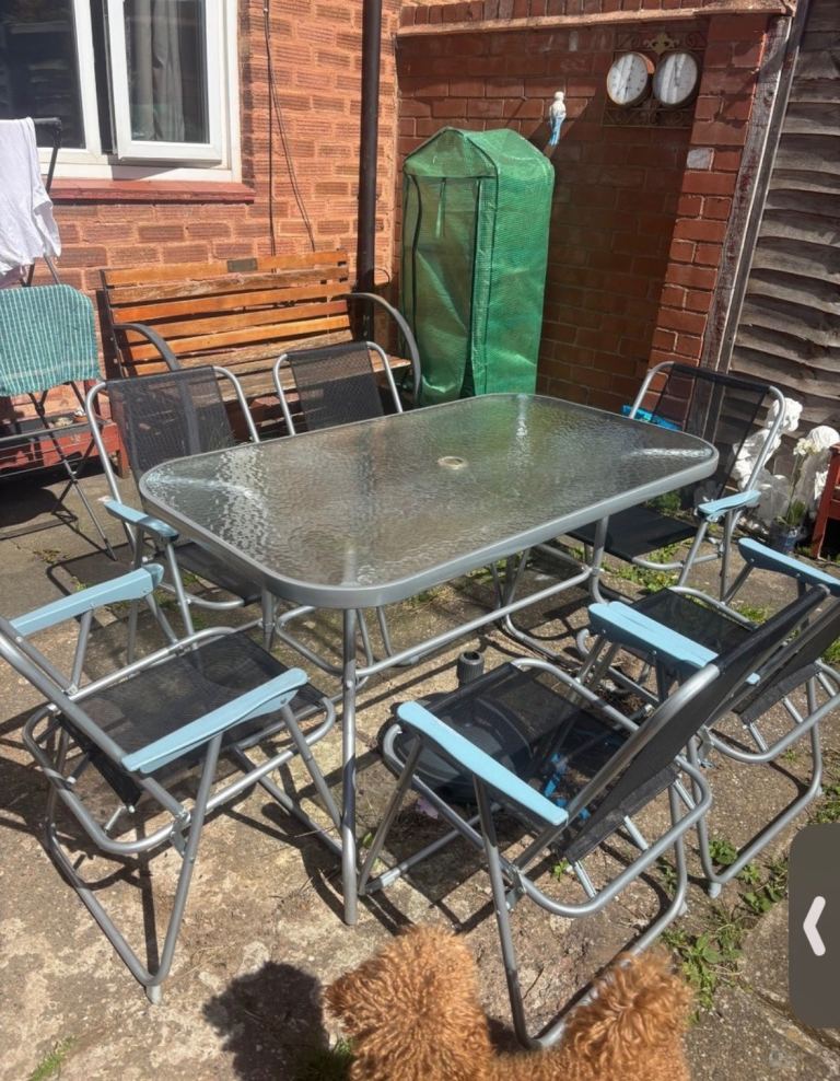 6 seater patio set 