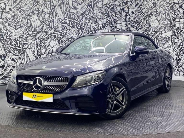 2018 Mercedes-Benz C Class 2.0 C300d AMG Line (Premium) Cabriolet 2dr Diesel G-Tronic+ Euro 6 (s/...