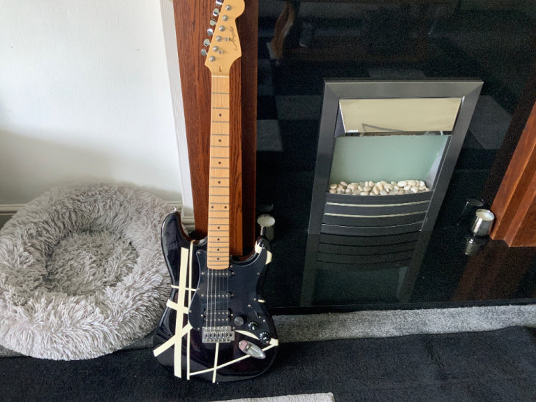 Rare angelo custom Hss electric guitar 