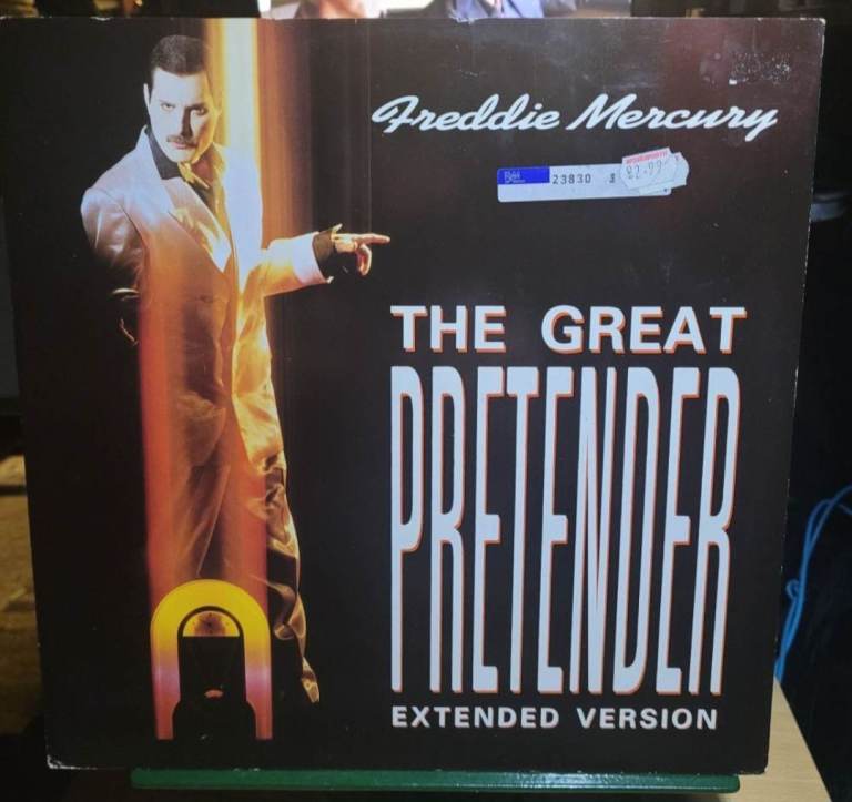 Freddie Mercury The Great Pretender Extended Version - 12" Vinyl Single Record