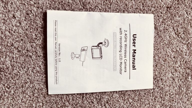 SpaceVac 2.4GHz Wireless Camera with LCD Monitor | in Failsworth ...