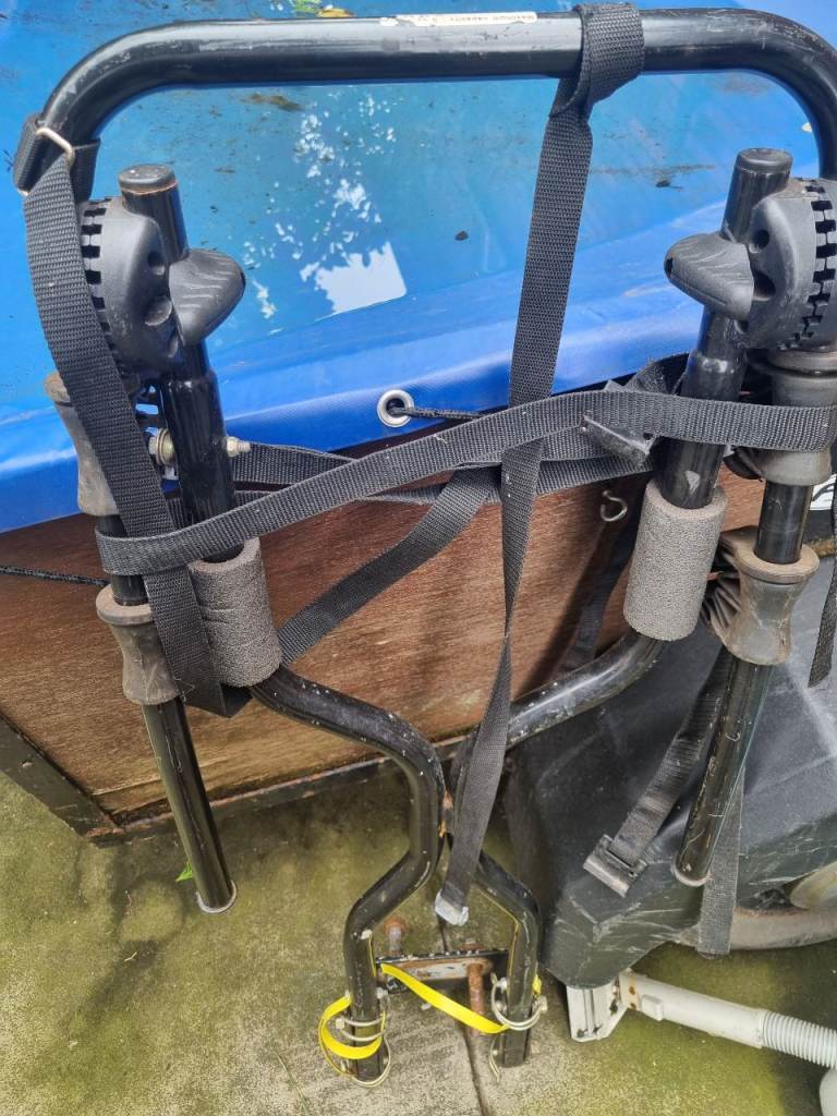 Black Bike Carrier for Car – Fair Condition