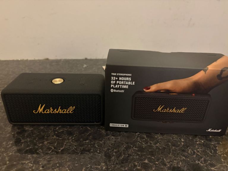 Marshall Emberton III Portable Bluetooth Speaker – Like New