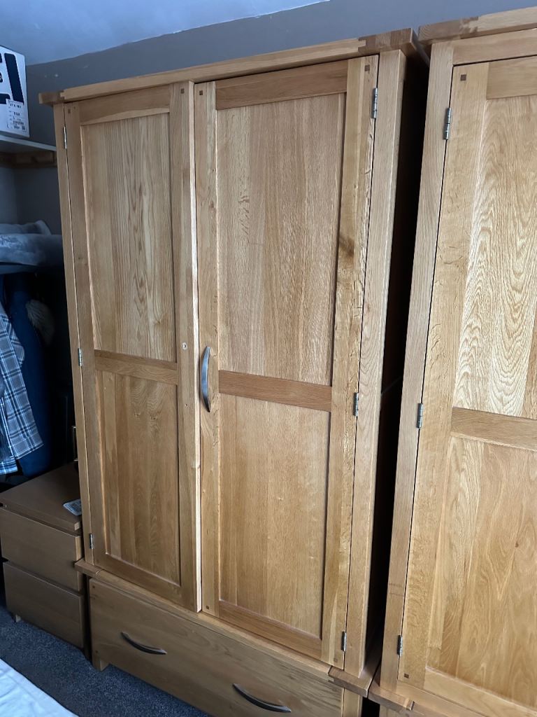 2 door Wardrobe with Drawer