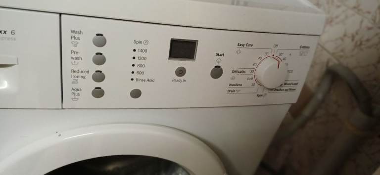 Bosch washing machine. Great buy! Only £35