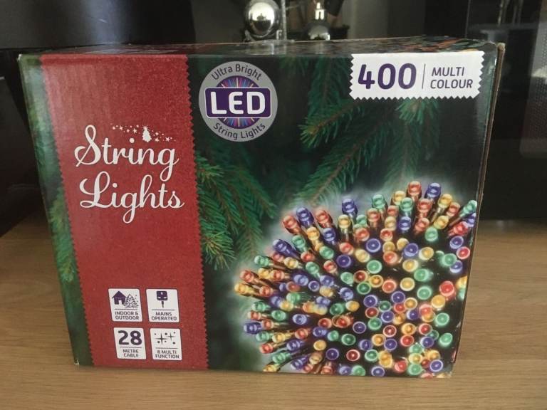 (New)400 Multi Function Coloured Lights For Indoor/Outdoor use (St Agnes)
