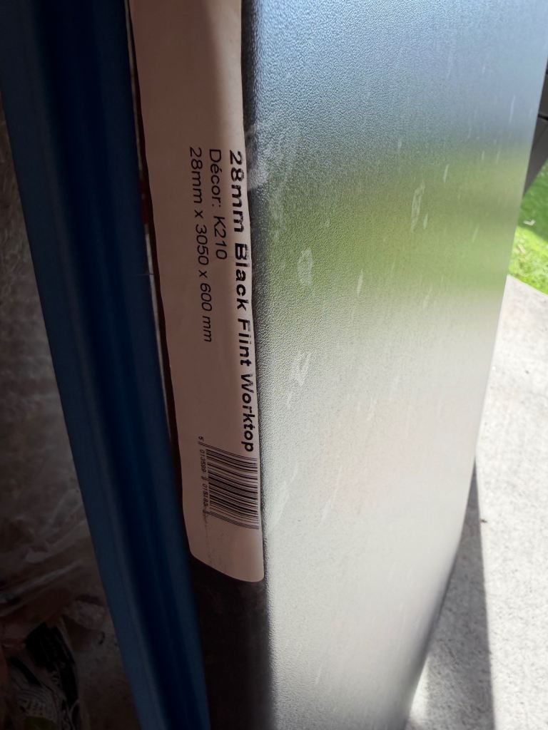 New Decor K210 Black Flint Worktop 28mmx 1530mmx 600mm