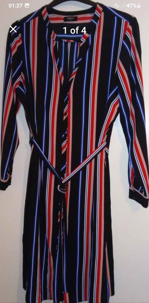 LADIES SHIRT DRESS SIZE 18
