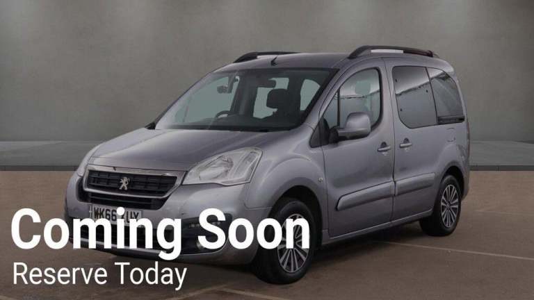 2016 Peugeot Partner Tepee 1.6 BlueHDi Active ETG Euro 6 (s/s) 5dr MPV Diesel Automatic