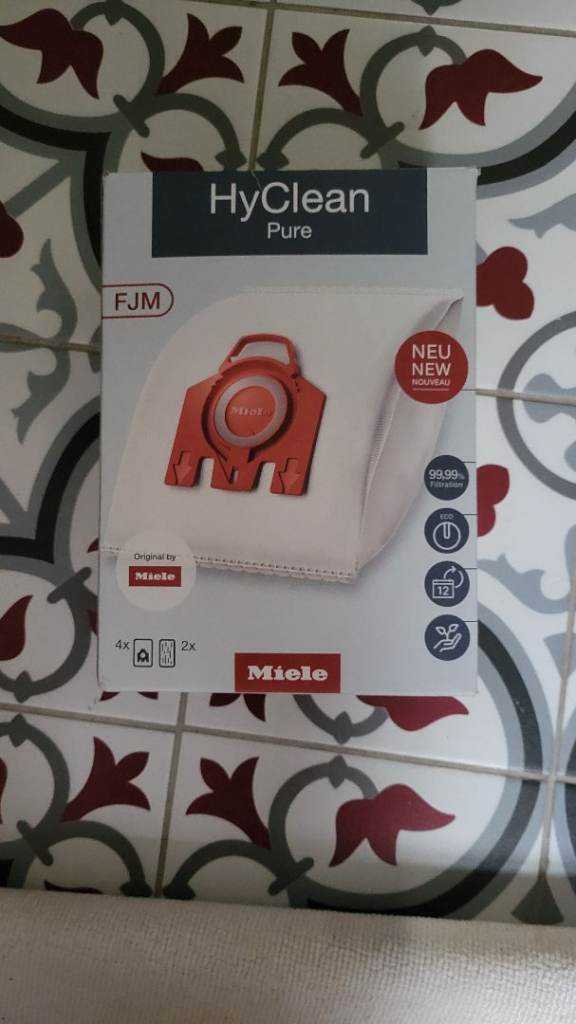 3 free miele hyclean hoover bags 
