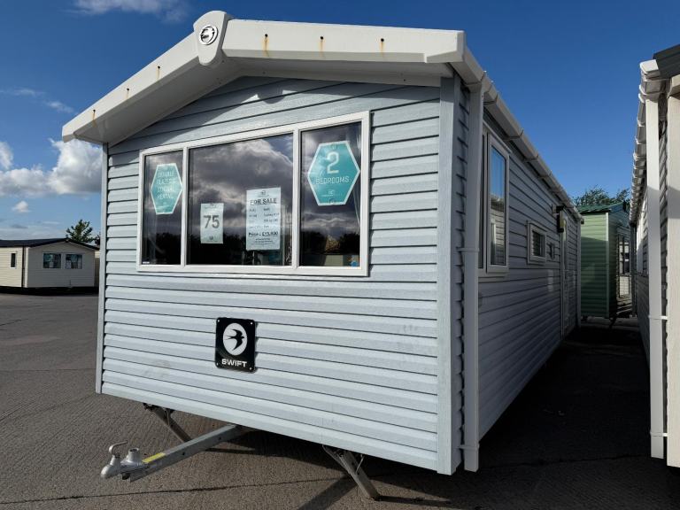 28x10ft 2 Bed Static Caravan - Double Glazed & Central Heated - Offsite Sale