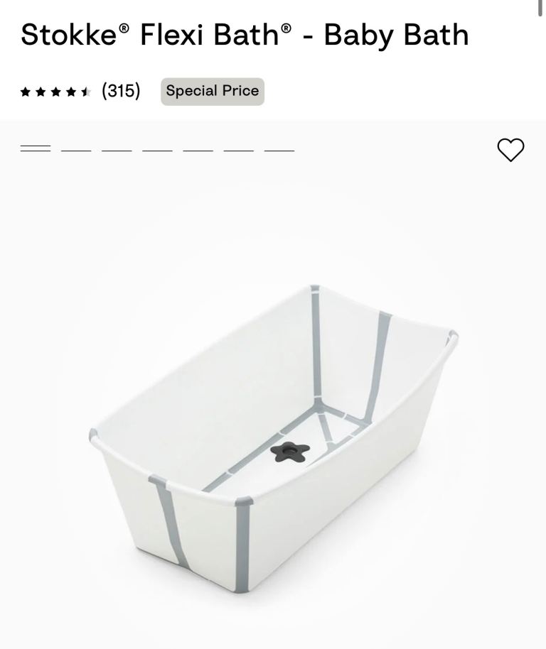 Stokke Flexi Bath - Baby Bath