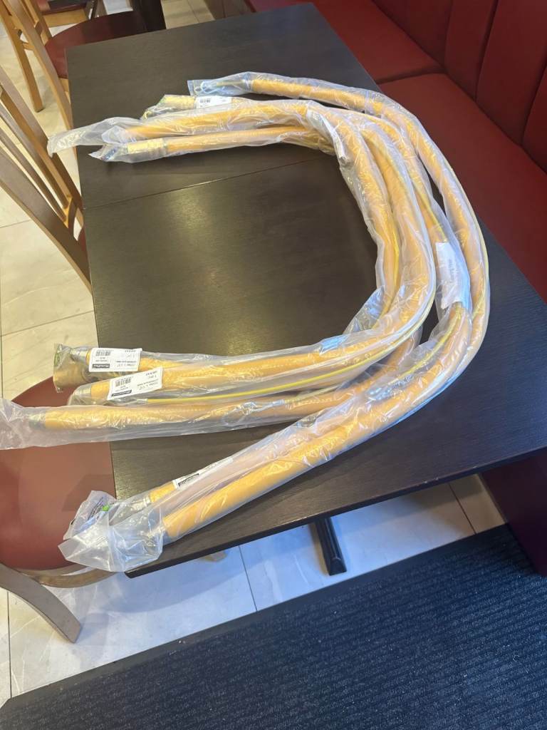 CATERING GAS HOSE PIPE 1.5m x 3/4” quick release.