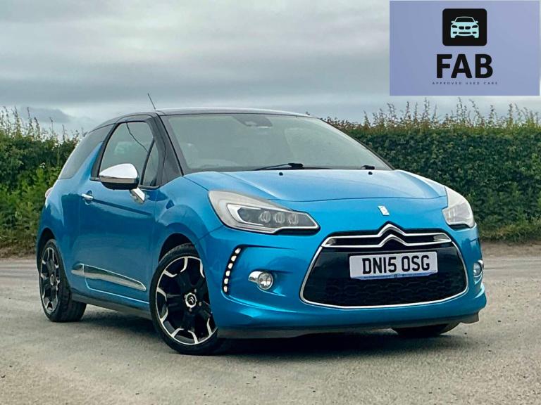 2015 Citroen DS3 1.6 THP 16V 165 DSport 3dr HATCHBACK PETROL Manual