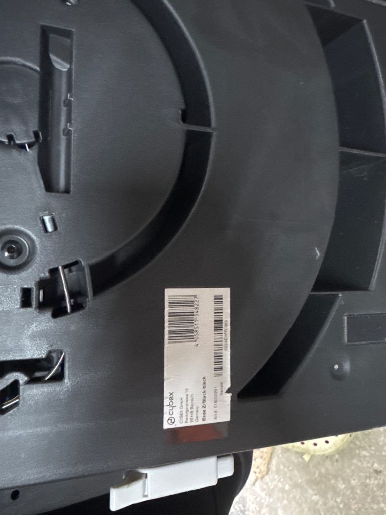 Cybex Base Z i-Size Rotating Car Seat Base - Black