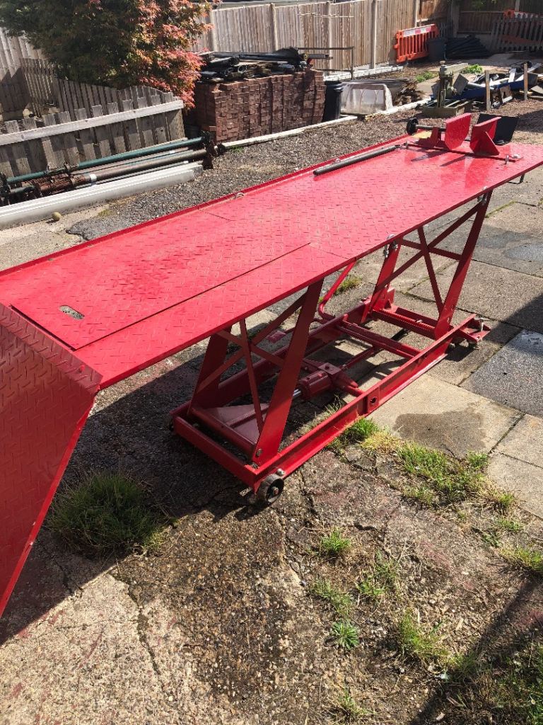 Motorcycle ramp plus