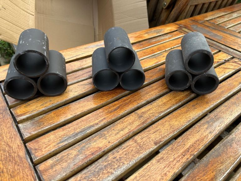 Ceramic shrimp / pleco tubes