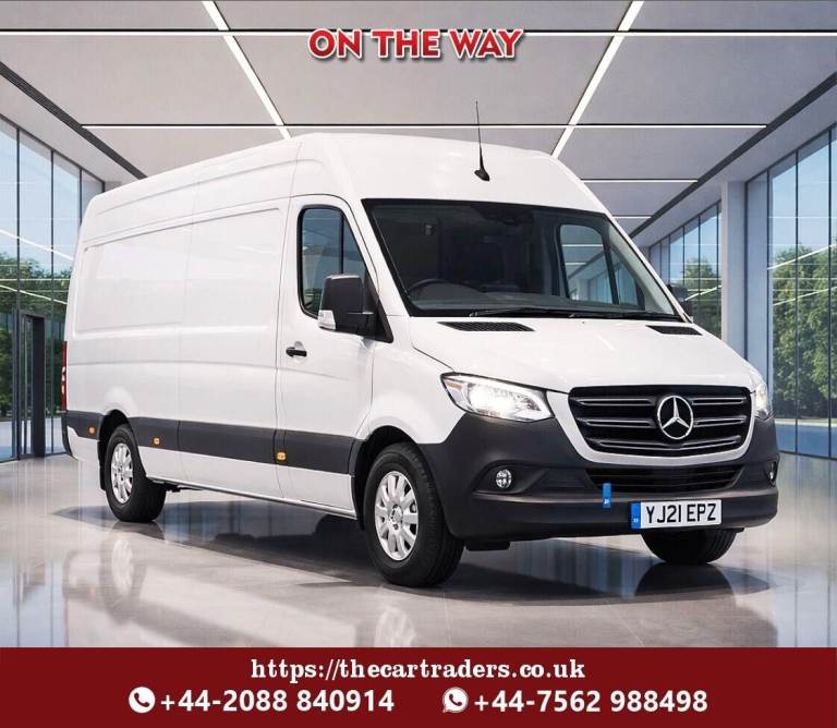 2021 Mercedes-Benz Sprinter 2.1 314 CDI Progressive Panel Van 5dr Diesel Manual RWD L2 H2 Euro 6 ...
