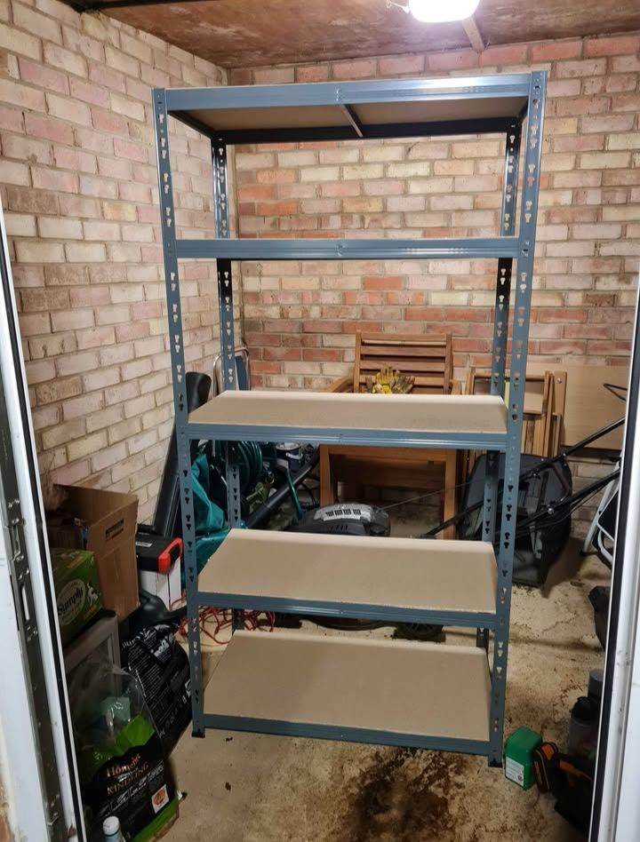 Garage shelves