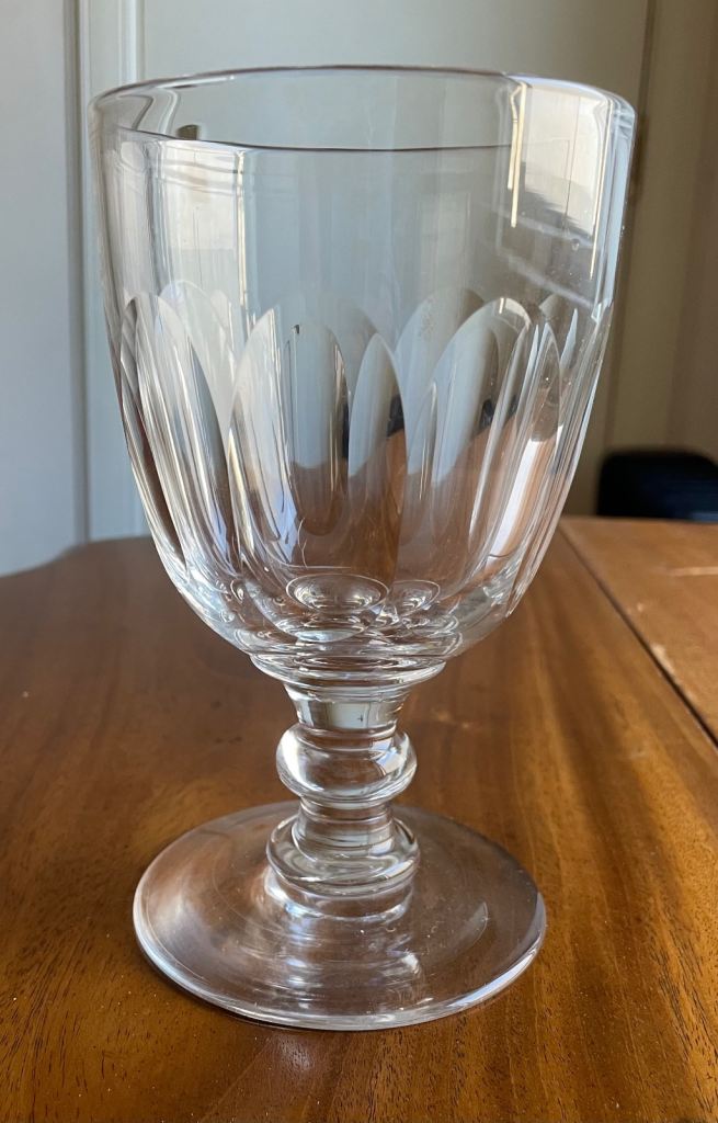Antique rummer glass