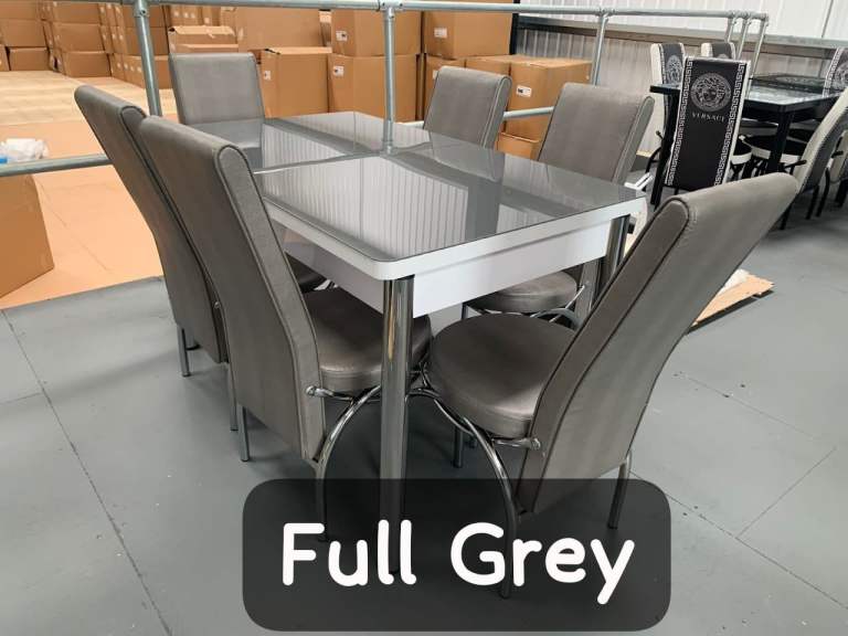 Sale Sale Sale Brand New Glass Dining Table with Chairs for Sale!