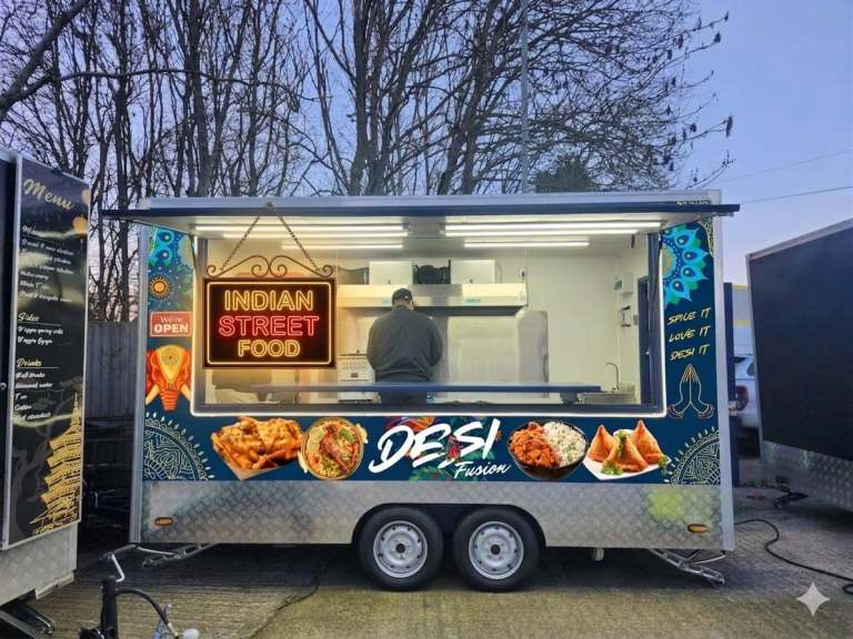 BRAND NEW 4M FOOD TRAILER / FOOD TRUCK – FULLY EQUIPPED